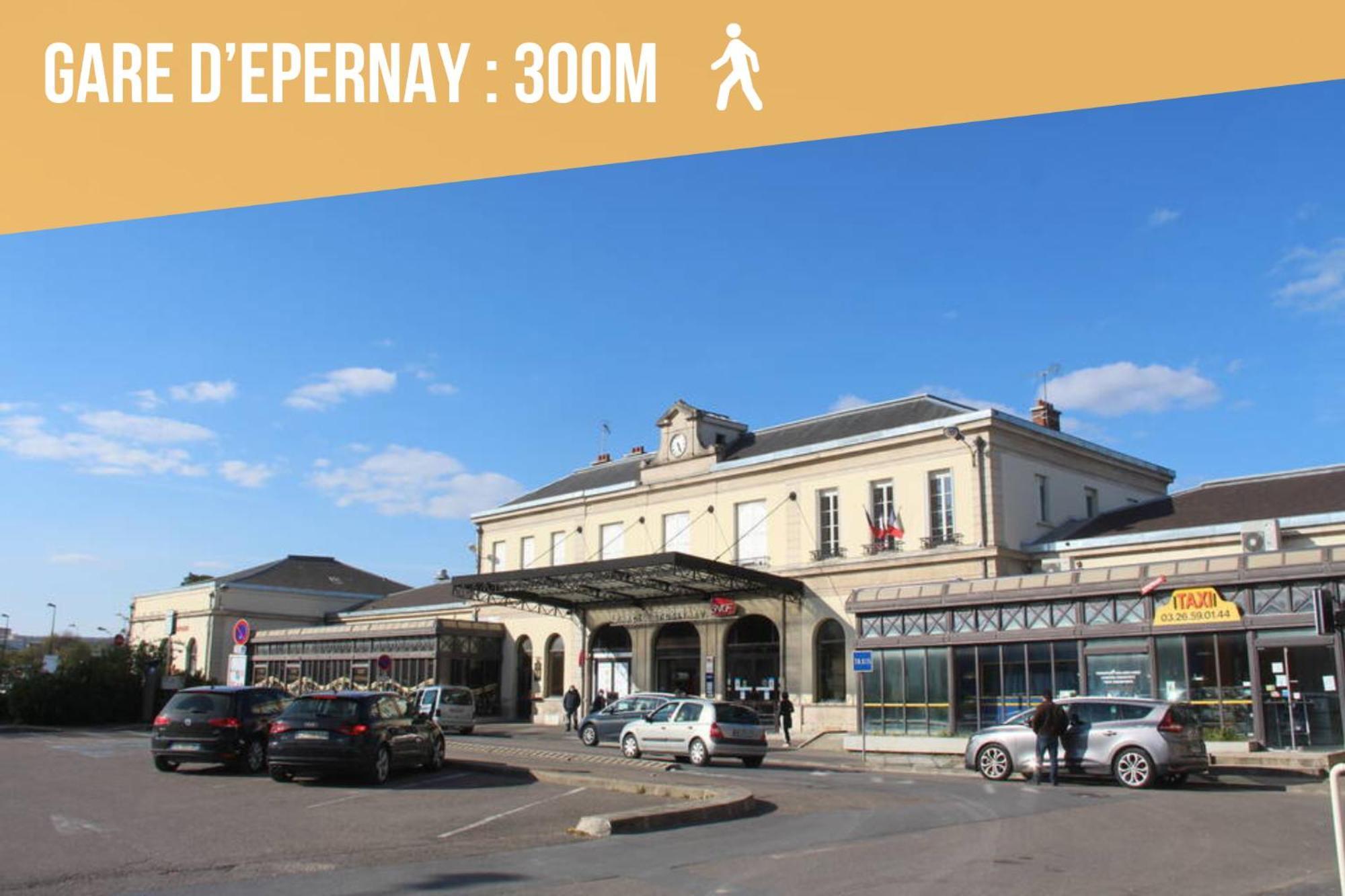 Gite Urbain - La Bulle De Champagne - Parking Épernay Extérieur photo